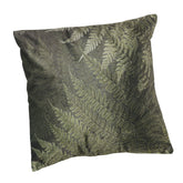 Green fern cushion